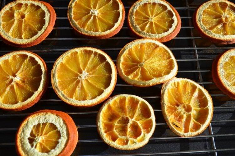 Сушені апельсини за ніч - Як засушити апельсини для декору в духовці
