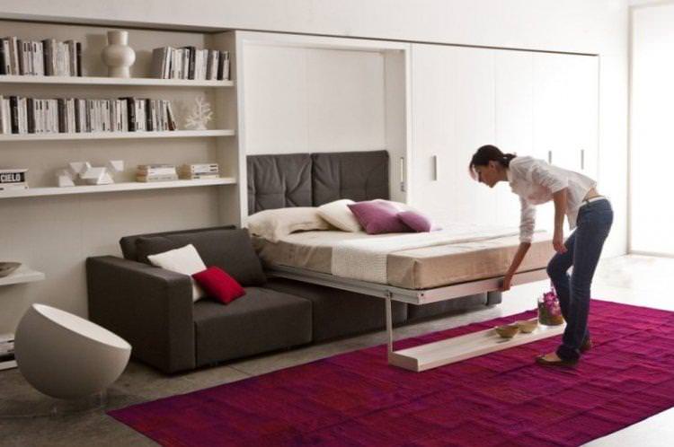 Шафа-ліжка-диван - Меблі-трансформери для малогабаритної квартири