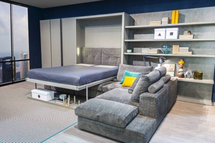 Шафа-ліжка-диван - Меблі-трансформери для малогабаритної квартири