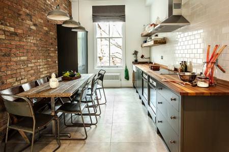 Дизайн кухні в стилі лофт: 80 свіжих ідей з фото